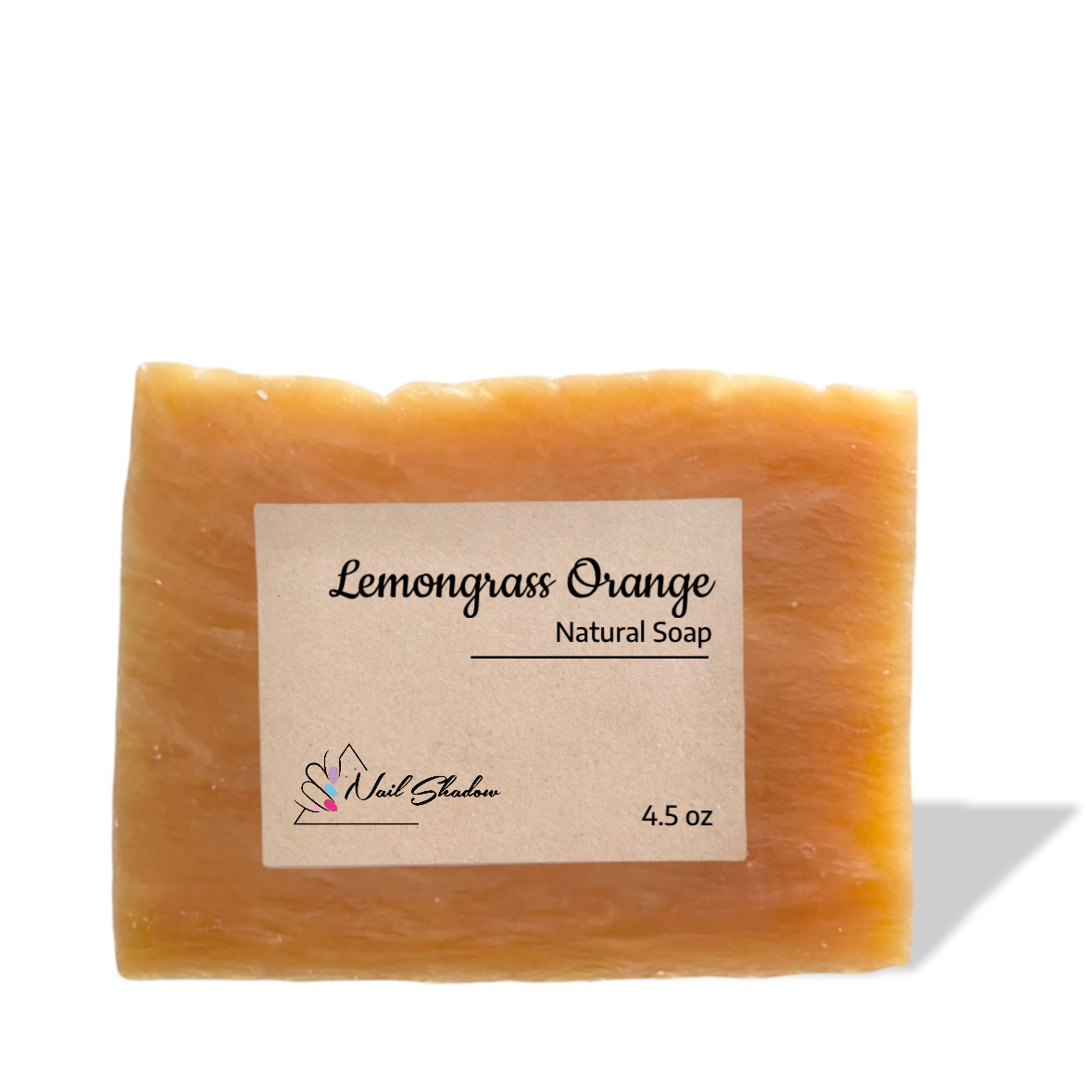 Lemongrass Orange Natural Soap (4.5 oz.)